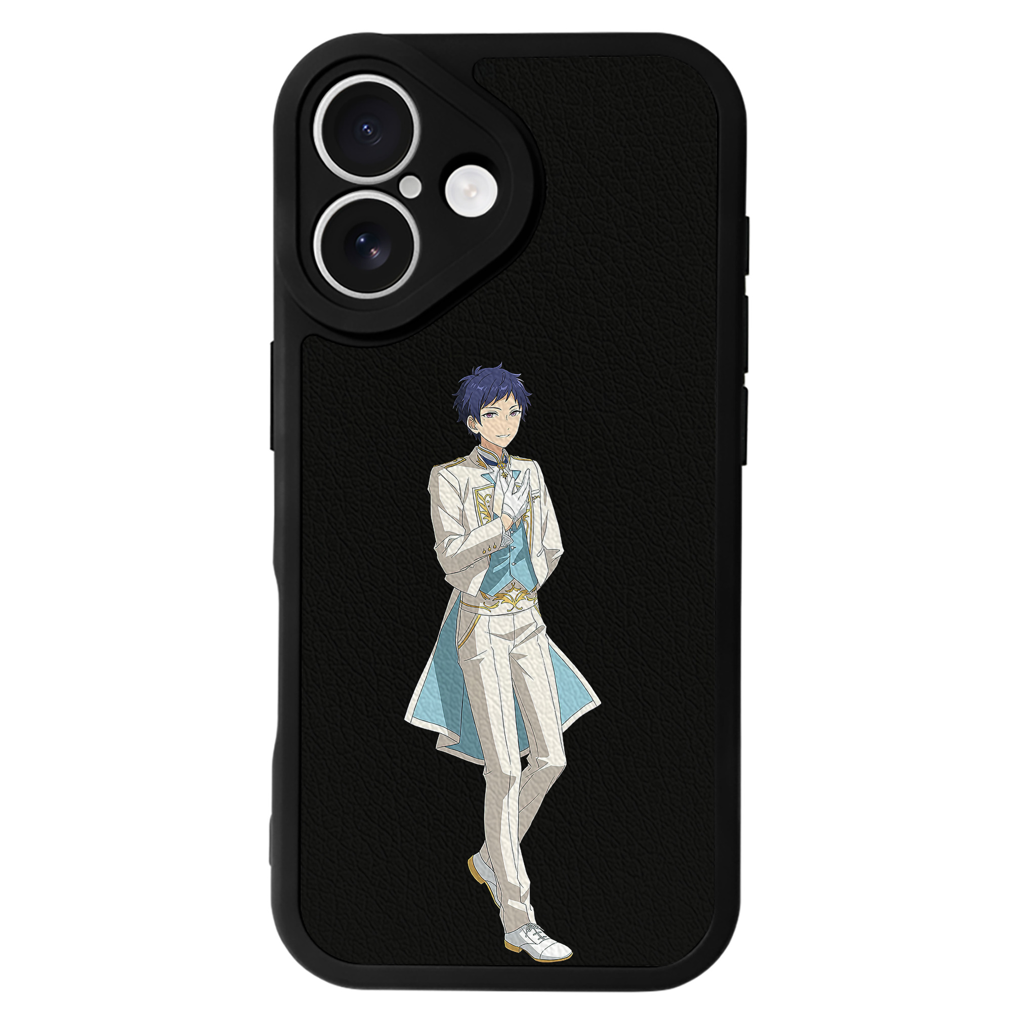 （画像用） あんさんぶるスターズ! Ensemble Stars 【iPhone 16シリーズ対応】シリコンスマホケース（レザー調） 材質：シリコン